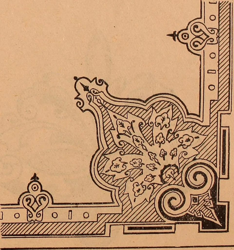 An illustration from Illustrated sample book & price list of Palm's patent transfer letters, ornaments & trade designs for signs, wagons, cars, machines, etc., 1901, leaf 31