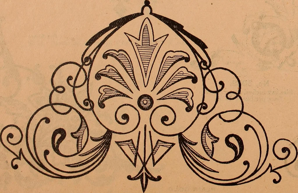 An illustration from Illustrated sample book & price list of Palm's patent transfer letters, ornaments & trade designs for signs, wagons, cars, machines, etc., 1901, leaf 32
