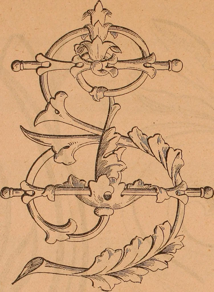 An illustration from Illustrated sample book & price list of Palm's patent transfer letters, ornaments & trade designs for signs, wagons, cars, machines, etc., 1901, leaf 40