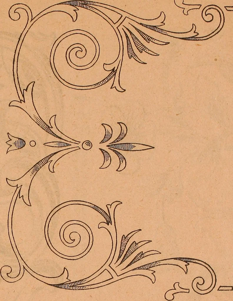 An illustration from Illustrated sample book & price list of Palm's patent transfer letters, ornaments & trade designs for signs, wagons, cars, machines, etc., 1901, leaf 40