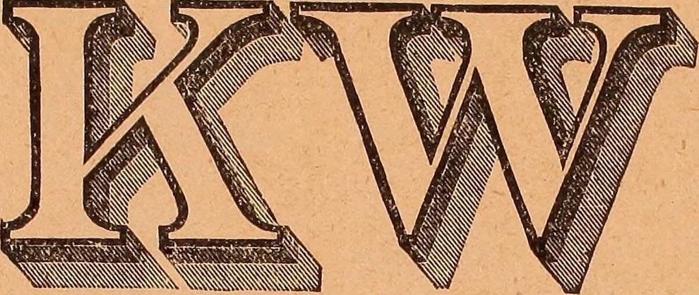 An illustration from Illustrated sample book & price list of Palm's patent transfer letters, ornaments & trade designs for signs, wagons, cars, machines, etc., 1901, leaf 7