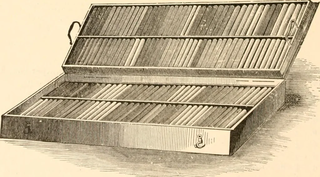 An illustration from Illustrated trade price list of artists' materials., 1886, leaf 113