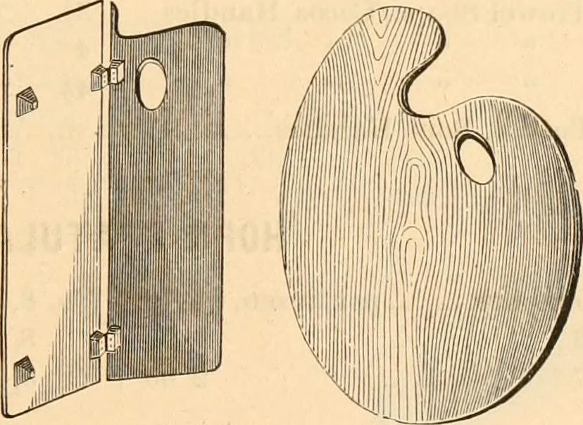 An illustration from Illustrated trade price list of artists' materials., 1886, leaf 28