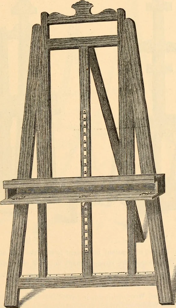 An illustration from Illustrated trade price list of artists' materials., 1886, leaf 34