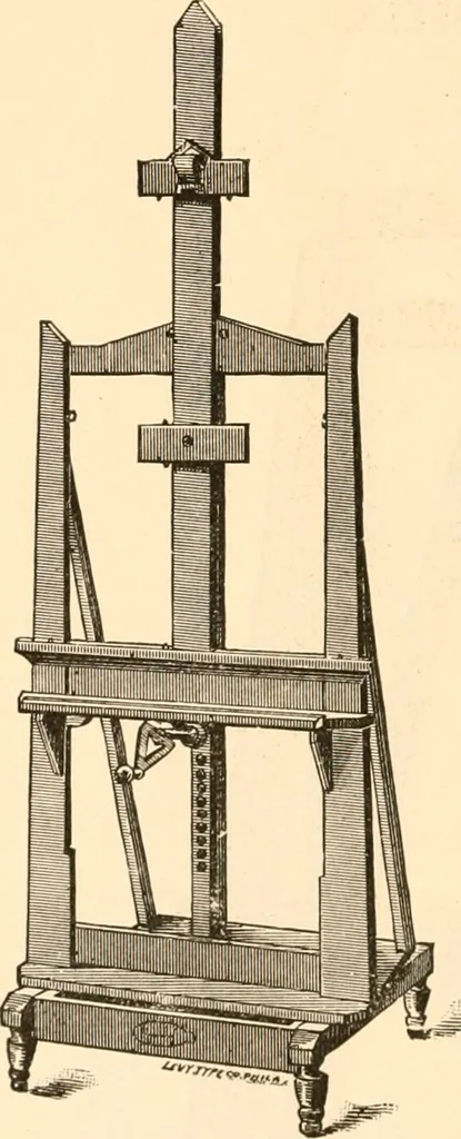 An illustration from Illustrated trade price list of artists' materials., 1886, leaf 35