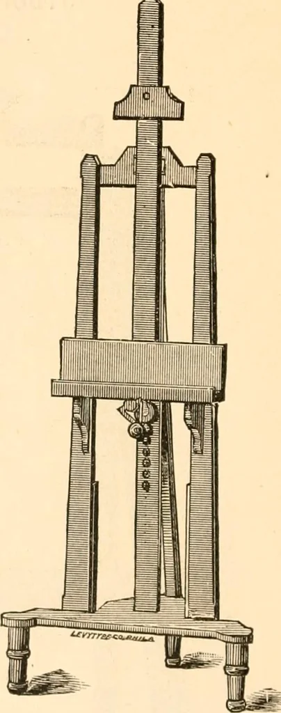 An illustration from Illustrated trade price list of artists' materials., 1886, leaf 35