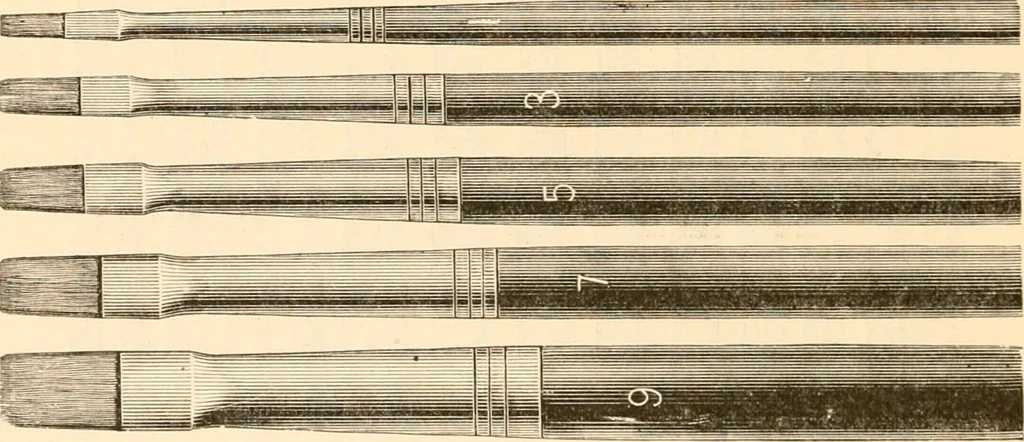 An illustration from Illustrated trade price list of artists' materials., 1886, leaf 63