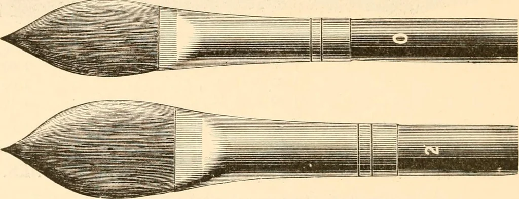 An illustration from Illustrated trade price list of artists' materials., 1886, leaf 69