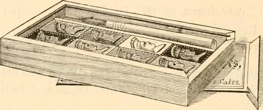 An illustration from Illustrated trade price list of artists' materials., 1886, leaf 89