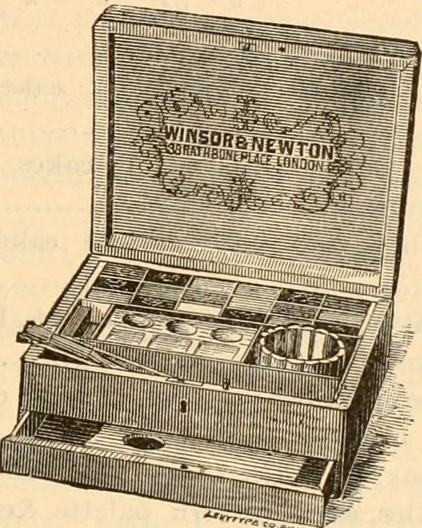 An illustration from Illustrated trade price list of artists' materials., 1886, leaf 92