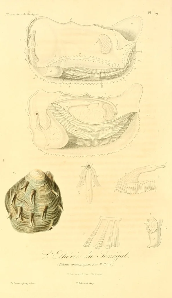 An illustration from Illustrations de zoologie, ou, Recueil de figures d'animaux peintes d'après nature, 1831, leaf 320