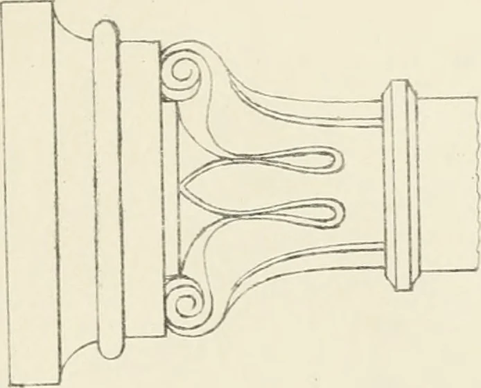 An illustration from Illustrations of the architectural ornaments and embellishments and painted glass of the Temple Church, London, 1845, leaf 80