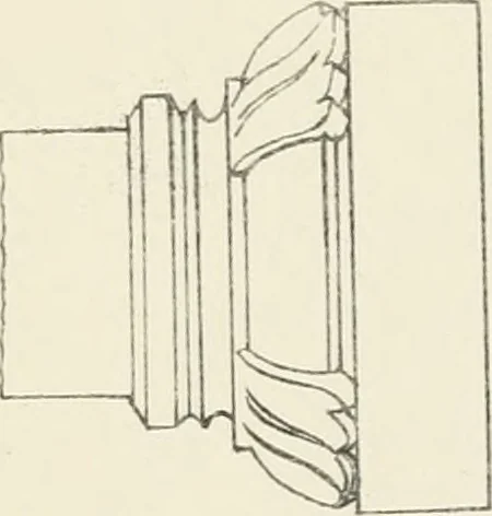 An illustration from Illustrations of the architectural ornaments and embellishments and painted glass of the Temple Church, London, 1845, leaf 80
