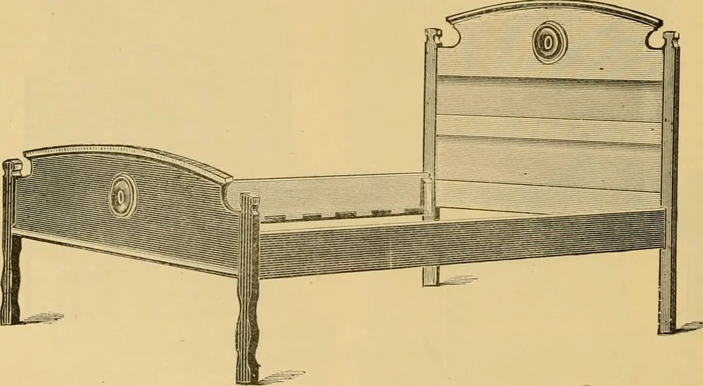 An illustration from Illustrations of cottage furniture., 1882, leaf 23