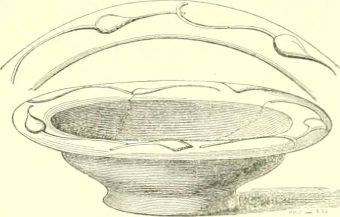 An illustration from Illustrations of the remains of Roman art, in Cirencester, the site of antient Corinium, 1850, leaf 138