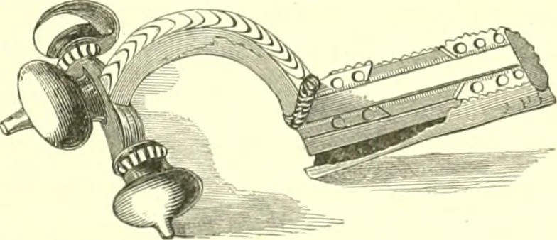 An illustration from Illustrations of the remains of Roman art, in Cirencester, the site of antient Corinium, 1850, leaf 160