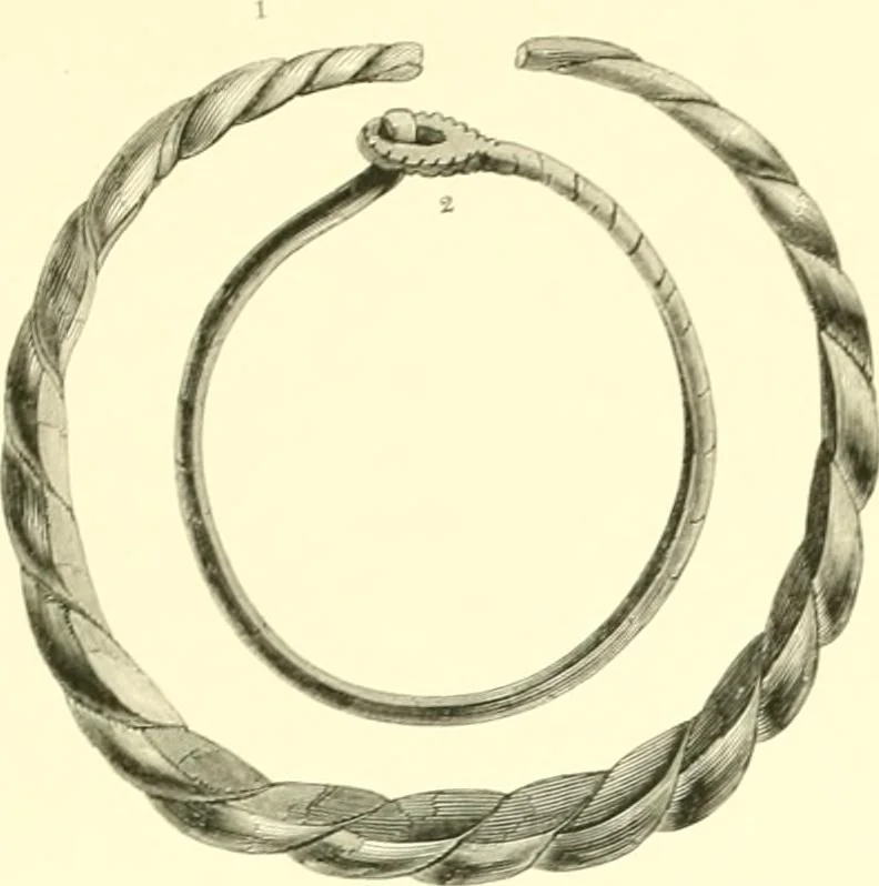 An illustration from Illustrations of the remains of Roman art, in Cirencester, the site of antient Corinium, 1850, leaf 162