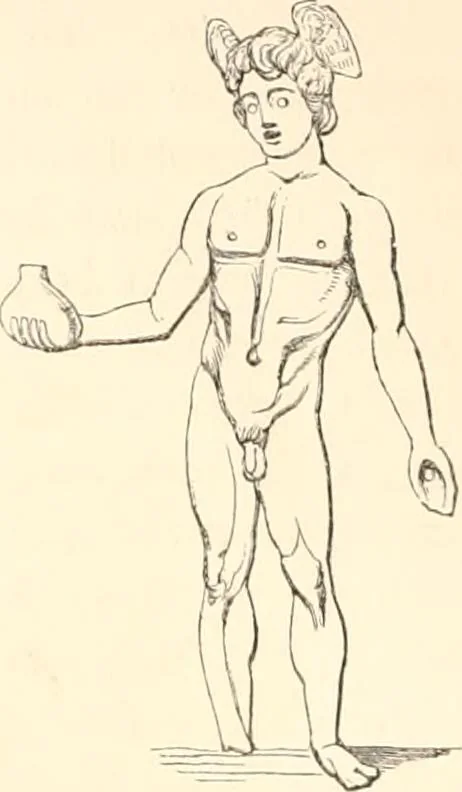 An illustration from Illustrations of the remains of Roman art, in Cirencester, the site of antient Corinium, 1850, leaf 165