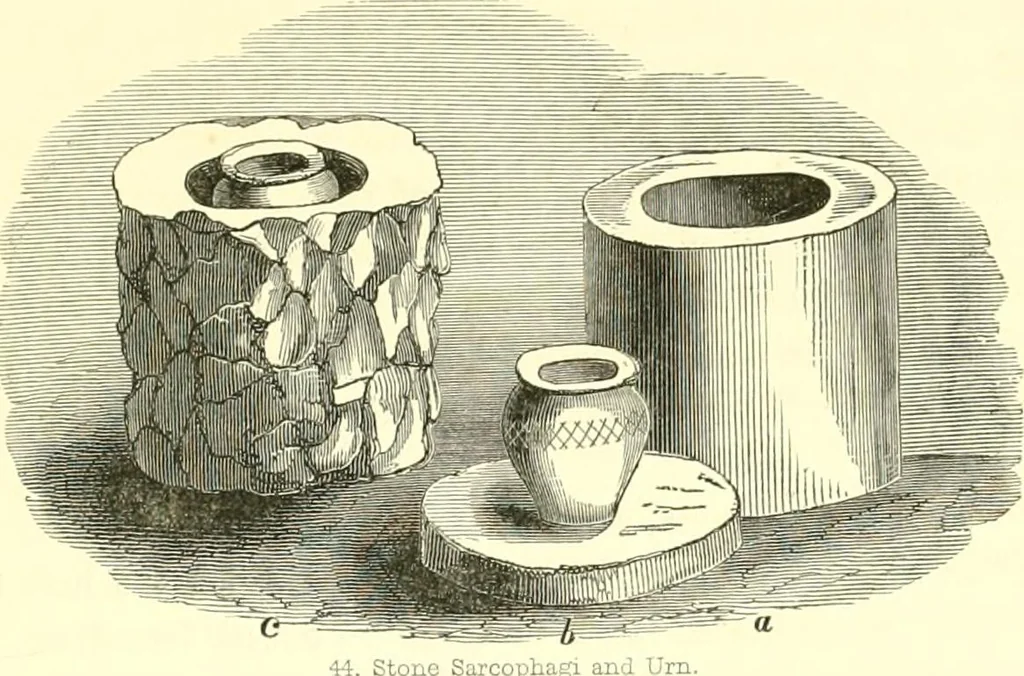 An illustration from Illustrations of the remains of Roman art, in Cirencester, the site of antient Corinium, 1850, leaf 166