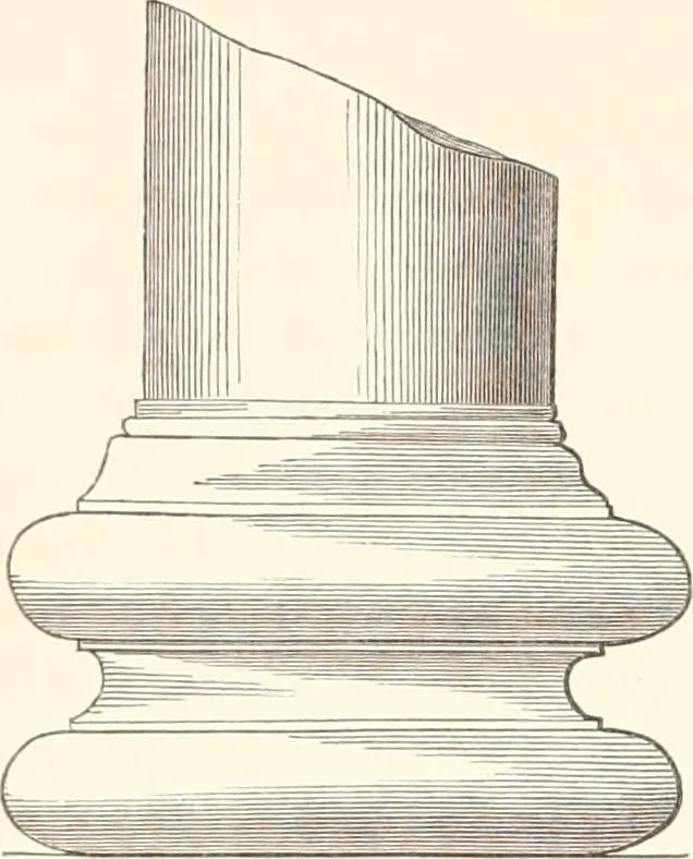 An illustration from Illustrations of the remains of Roman art, in Cirencester, the site of antient Corinium, 1850, leaf 53