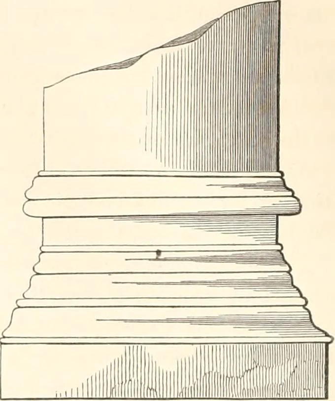 An illustration from Illustrations of the remains of Roman art, in Cirencester, the site of antient Corinium, 1850, leaf 53