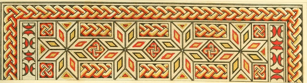 An illustration from Illustrations of the remains of Roman art, in Cirencester, the site of antient Corinium, 1850, leaf 64
