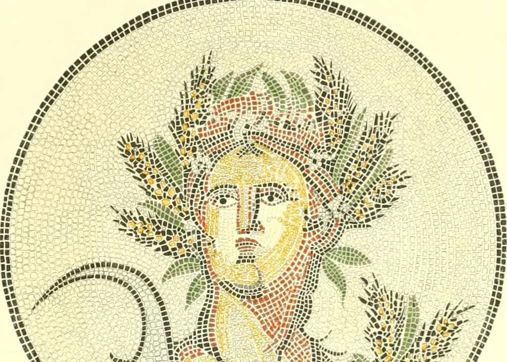An illustration from Illustrations of the remains of Roman art, in Cirencester, the site of antient Corinium, 1850, leaf 80