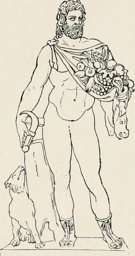 An illustration from Illustrations of school classics, arranged and described, 1903, leaf 101