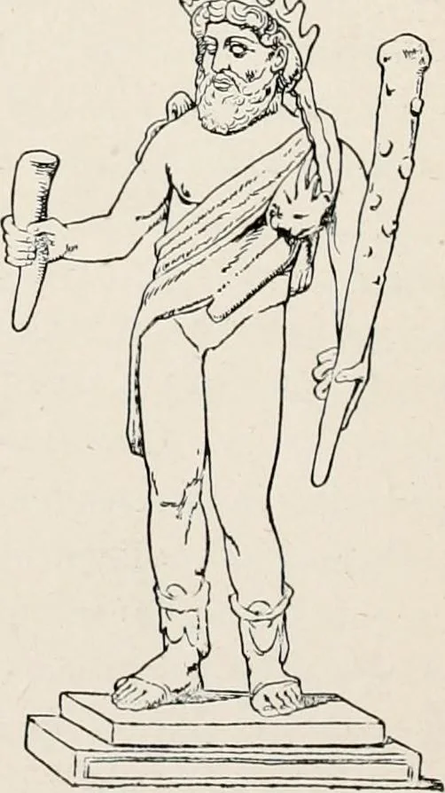 An illustration from Illustrations of school classics, arranged and described, 1903, leaf 101