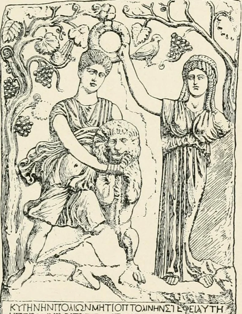 An illustration from Illustrations of school classics, arranged and described, 1903, leaf 110