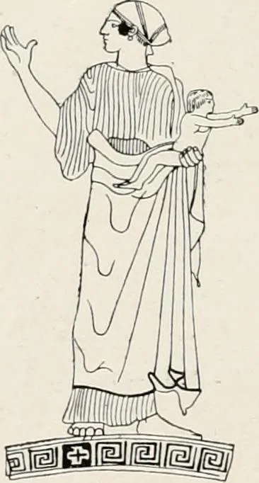 An illustration from Illustrations of school classics, arranged and described, 1903, leaf 123