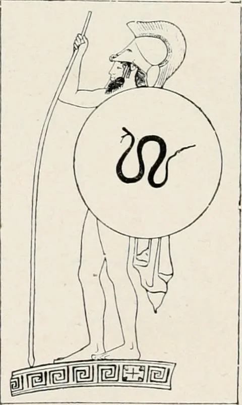 An illustration from Illustrations of school classics, arranged and described, 1903, leaf 123