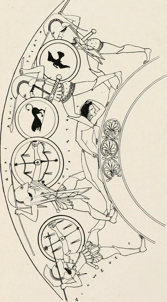 An illustration from Illustrations of school classics, arranged and described, 1903, leaf 125