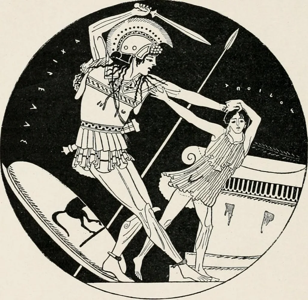 An illustration from Illustrations of school classics, arranged and described, 1903, leaf 133