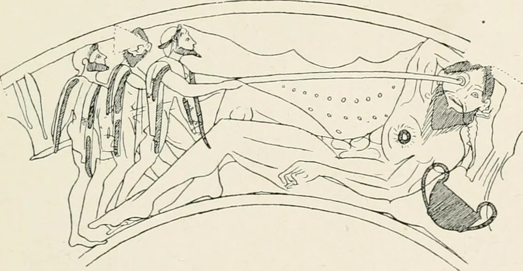 An illustration from Illustrations of school classics, arranged and described, 1903, leaf 144