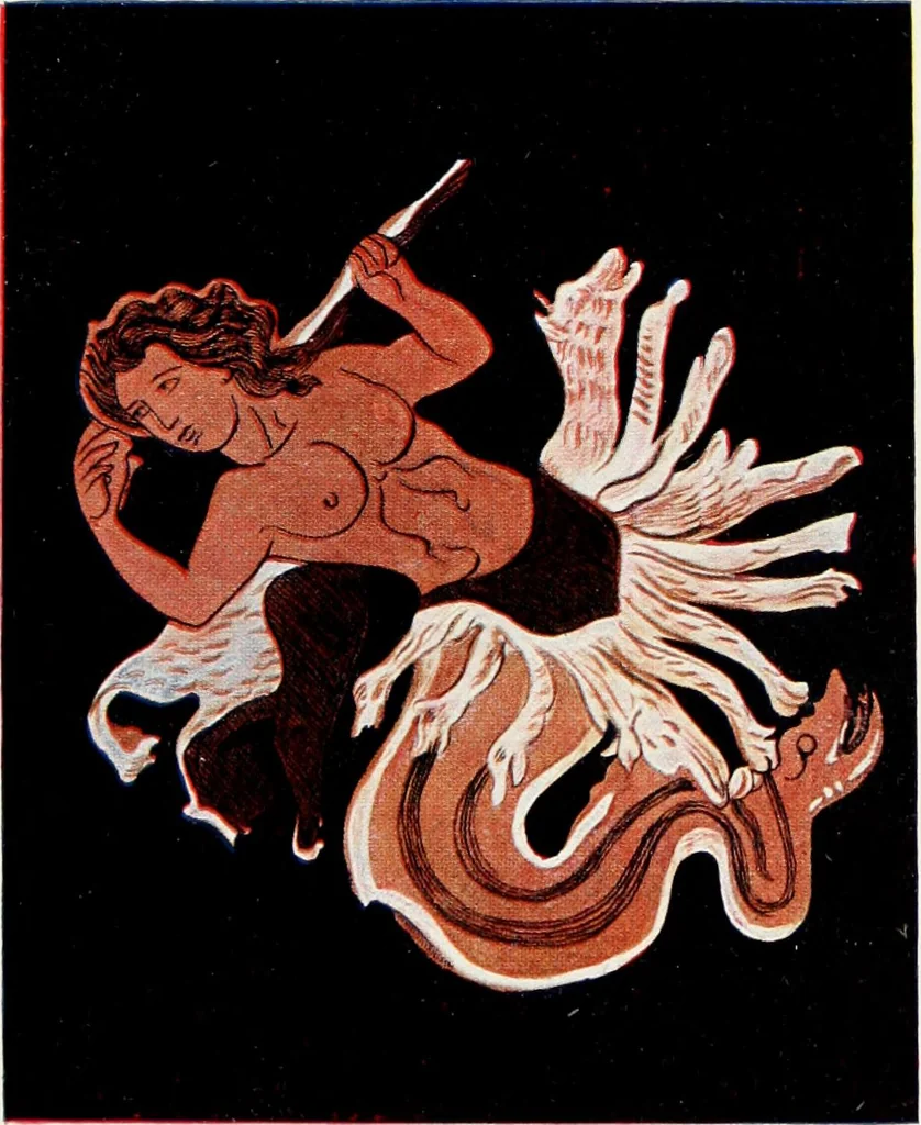 An illustration from Illustrations of school classics, arranged and described, 1903, leaf 146