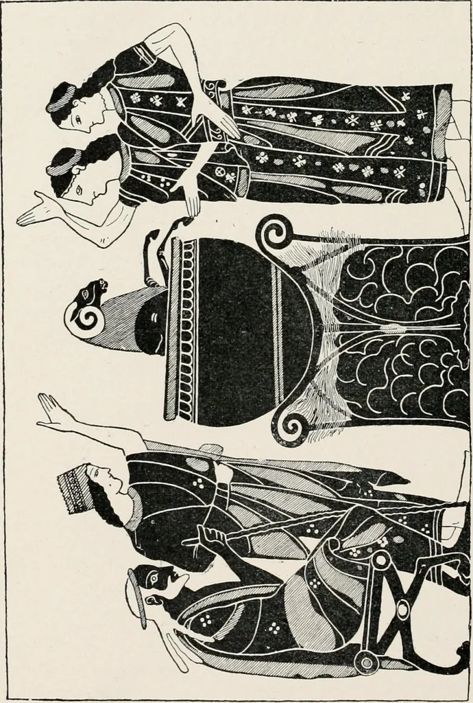 An illustration from Illustrations of school classics, arranged and described, 1903, leaf 153