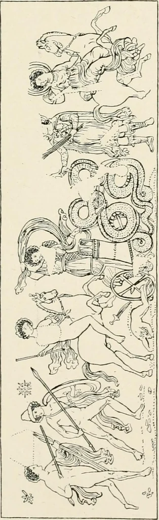 An illustration from Illustrations of school classics, arranged and described, 1903, leaf 164