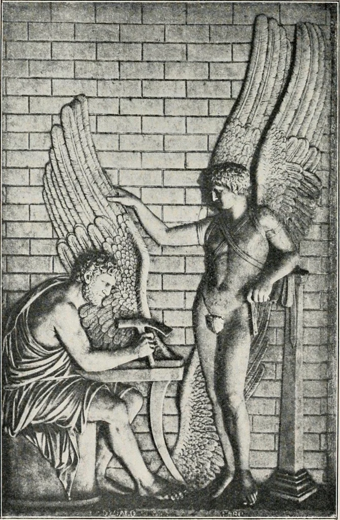 An illustration from Illustrations of school classics, arranged and described, 1903, leaf 183