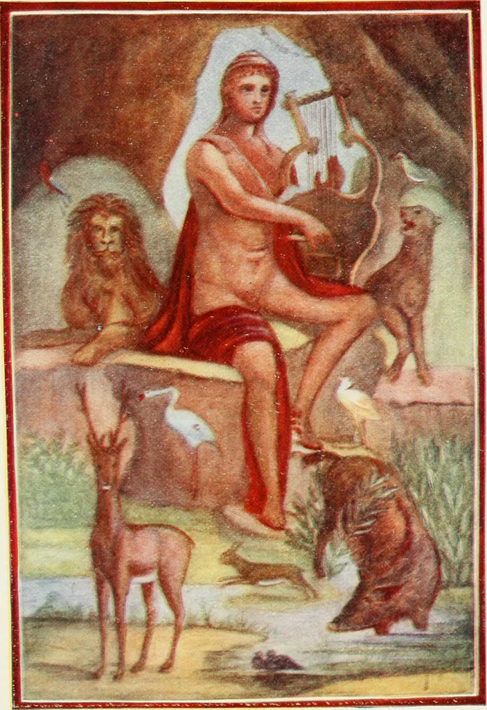 An illustration from Illustrations of school classics, arranged and described, 1903, leaf 190