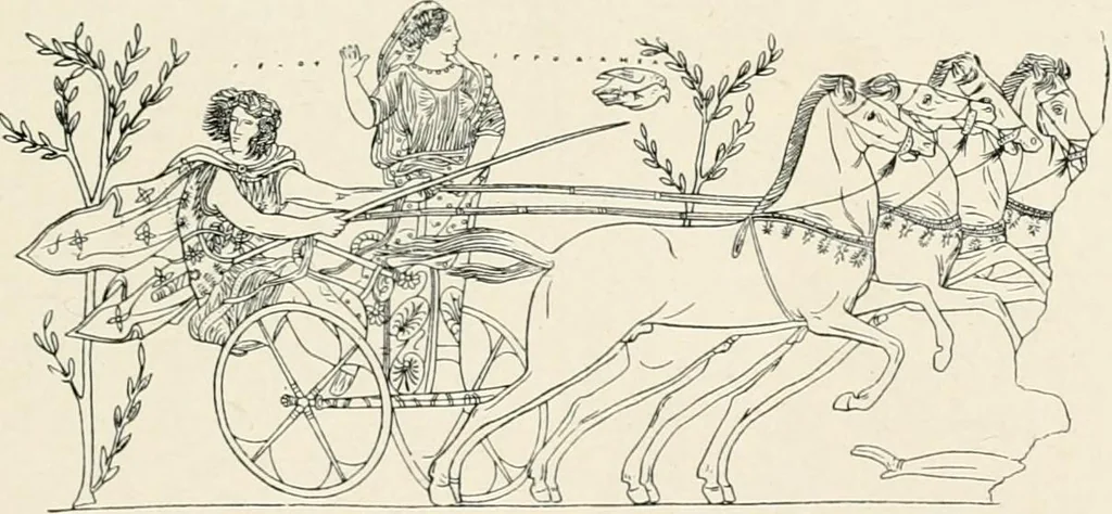 An illustration from Illustrations of school classics, arranged and described, 1903, leaf 196