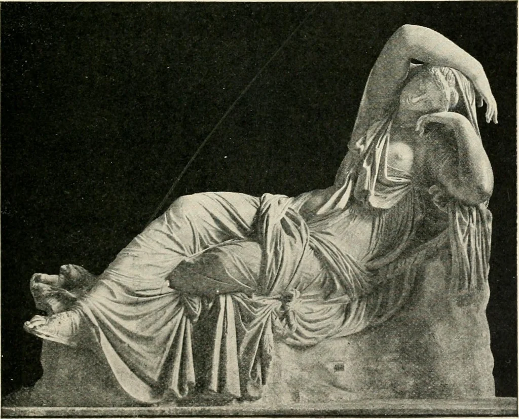 An illustration from Illustrations of school classics, arranged and described, 1903, leaf 202