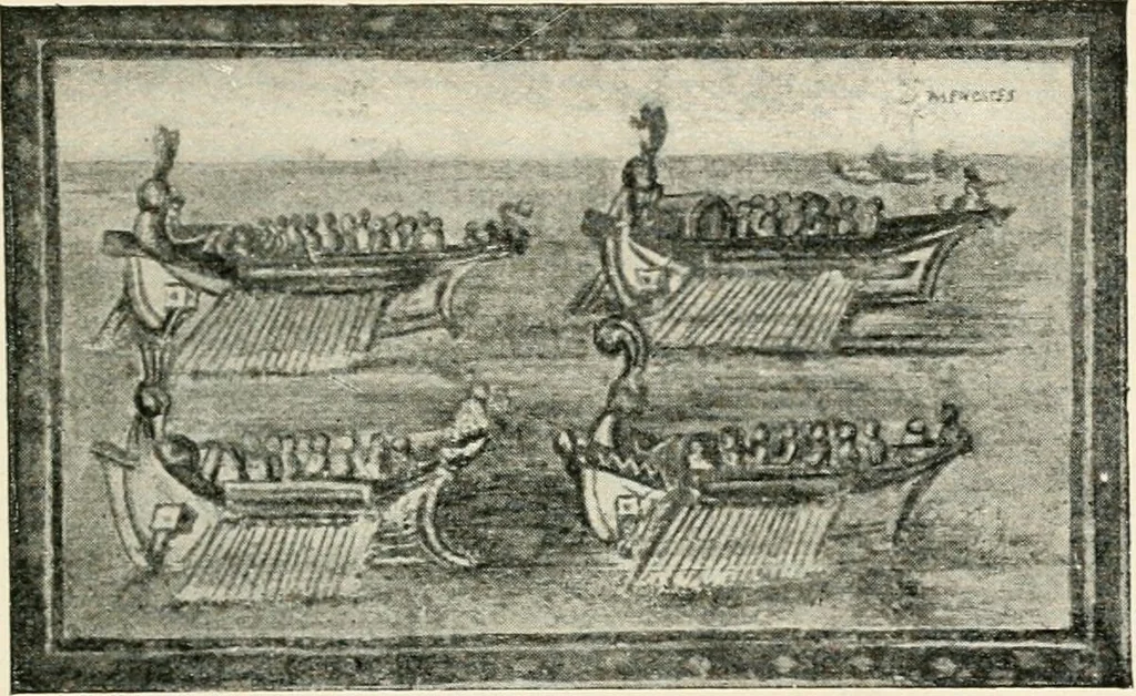 An illustration from Illustrations of school classics, arranged and described, 1903, leaf 230