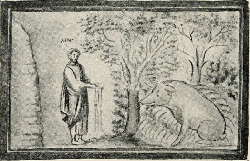 An illustration from Illustrations of school classics, arranged and described, 1903, leaf 233