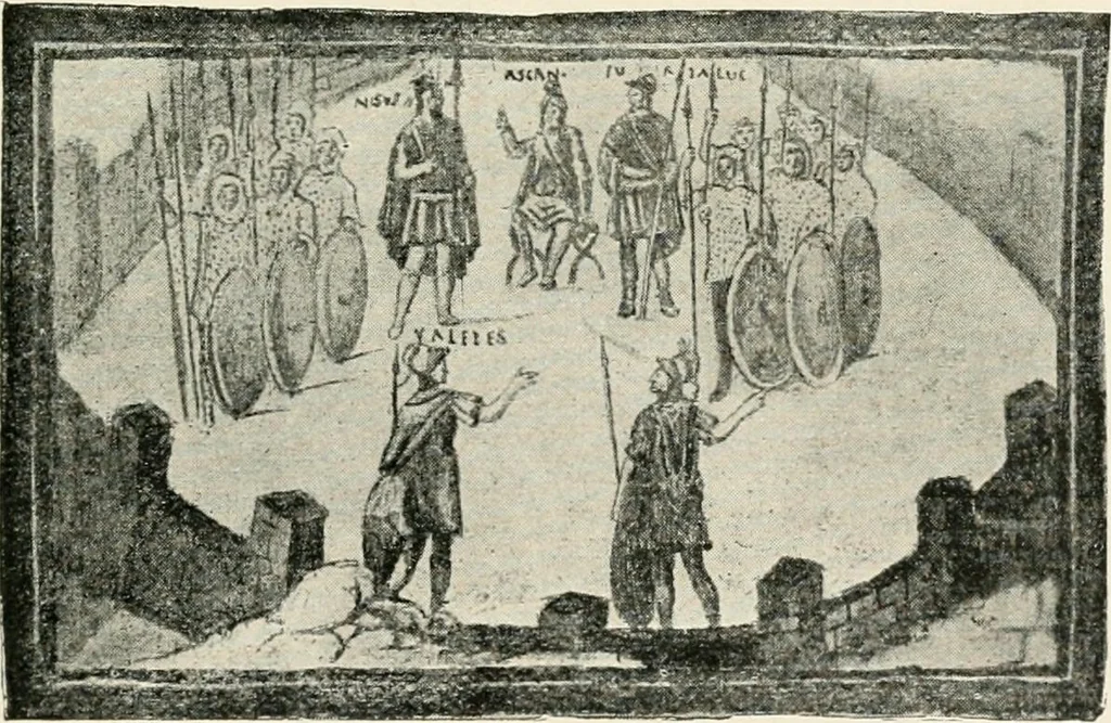An illustration from Illustrations of school classics, arranged and described, 1903, leaf 236