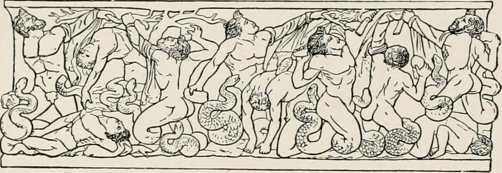An illustration from Illustrations of school classics, arranged and described, 1903, leaf 25