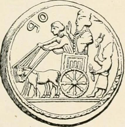An illustration from Illustrations of school classics, arranged and described, 1903, leaf 256