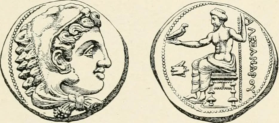 An illustration from Illustrations of school classics, arranged and described, 1903, leaf 262