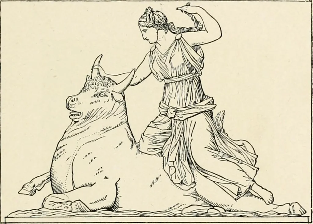 An illustration from Illustrations of school classics, arranged and described, 1903, leaf 30