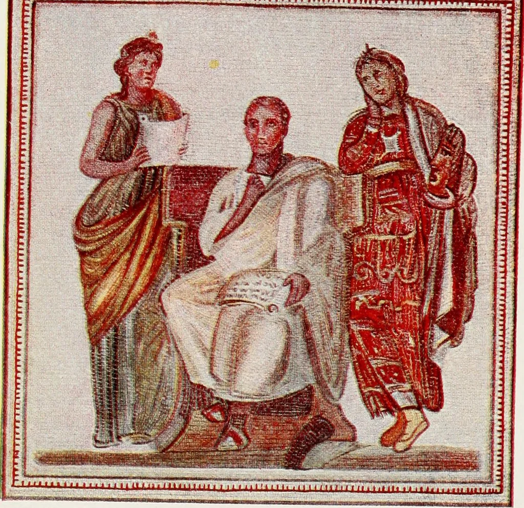 An illustration from Illustrations of school classics, arranged and described, 1903, leaf 309